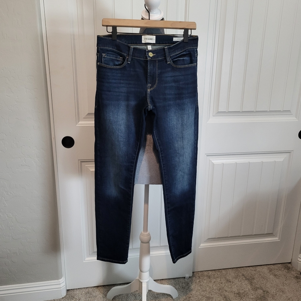 FRAME Le Garcon Denim Jeans, EUC